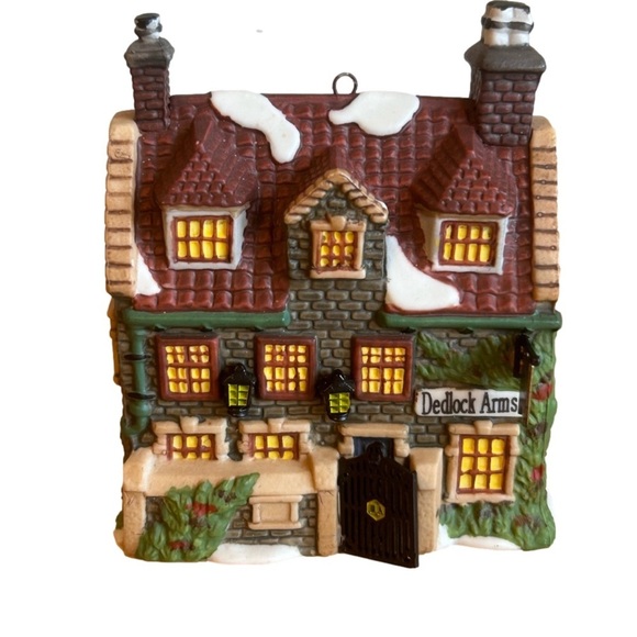 Department 56 Charles Dickens Dedlock Arms 1994 Collectors Edition Ornament New - Picture 2 of 8